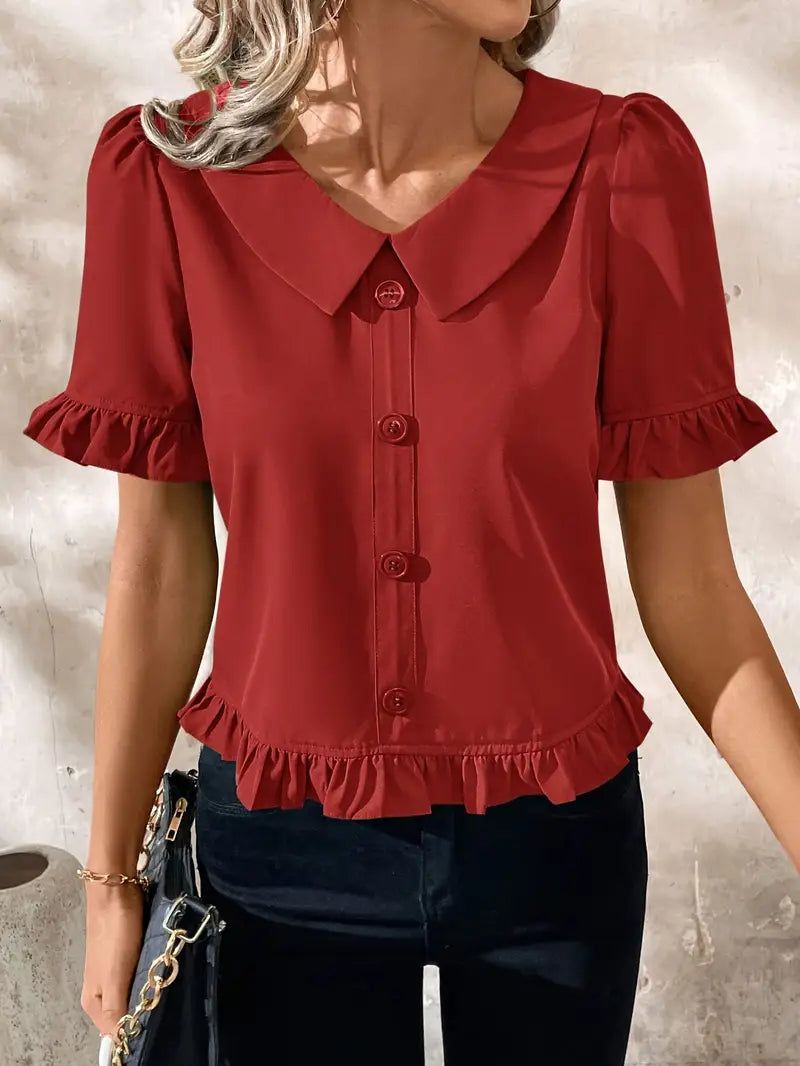 CRISTIANA - BLUSA DIARIA SOFISTICADA