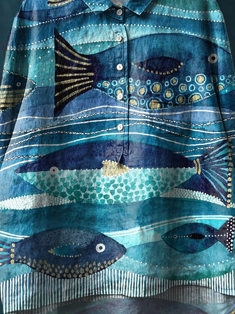 Paula | Playera Arte Oceánico