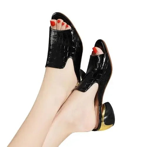 RUTH - SANDALIAS DE CUERO ARISTOCRÁTICAS