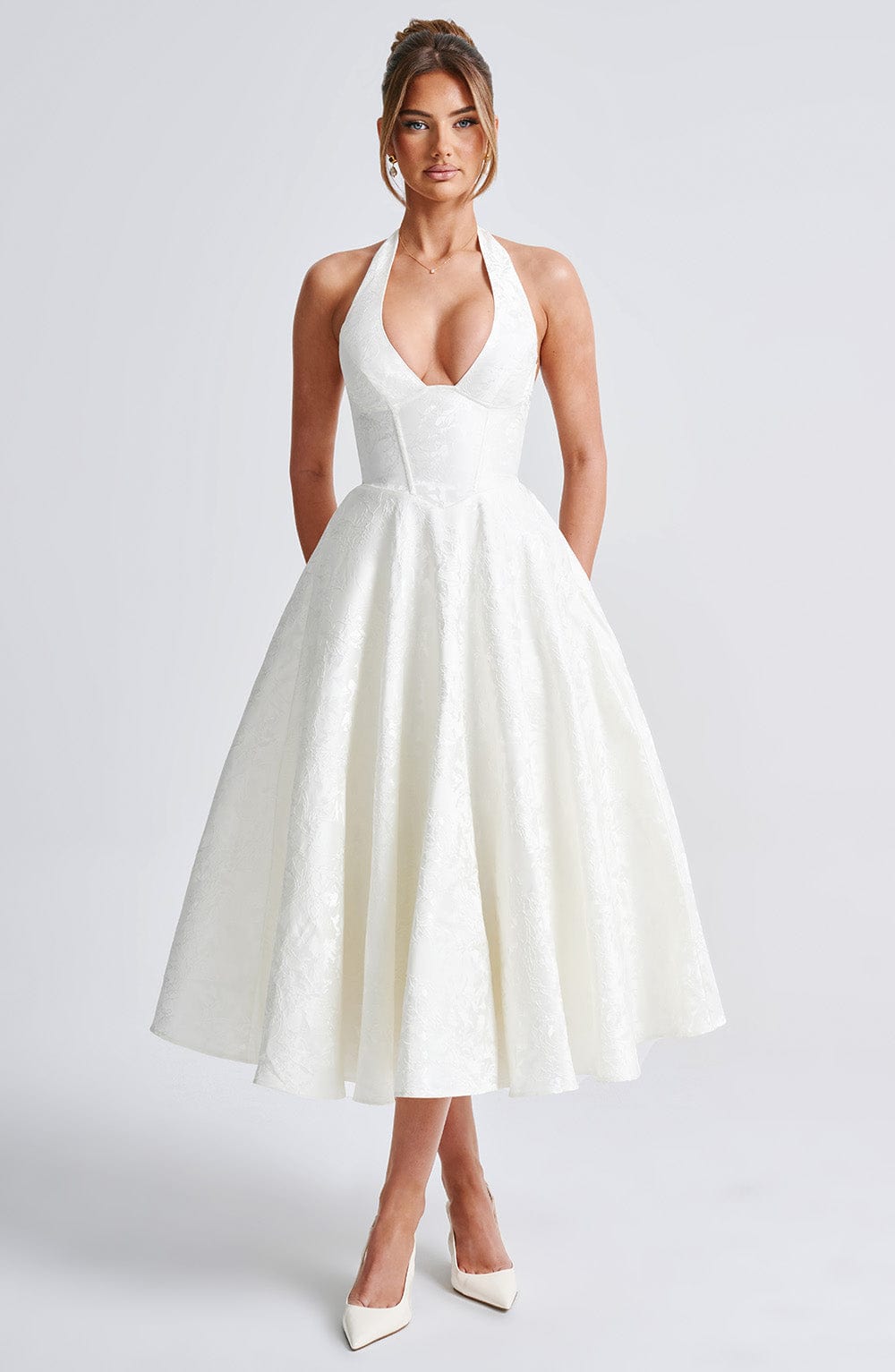 ALMIRA - VESTIDO MIDI VINTAGE SWEETHEART