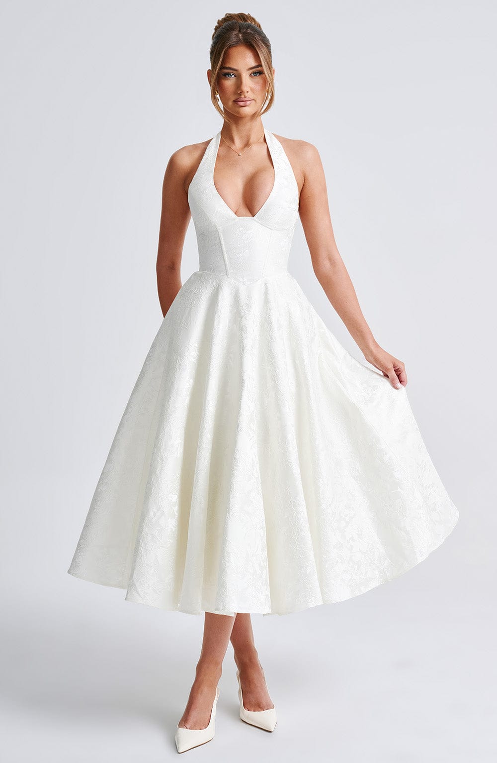 ALMIRA - VESTIDO MIDI VINTAGE SWEETHEART