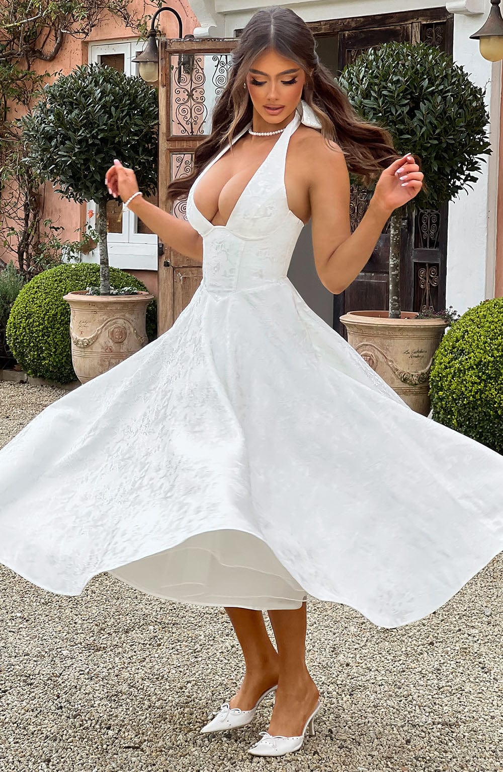 ALMIRA - VESTIDO MIDI VINTAGE SWEETHEART