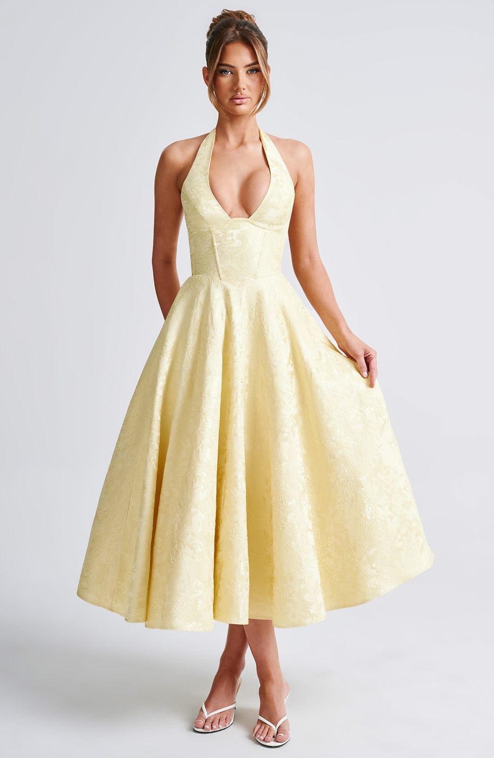 ALMIRA - VESTIDO MIDI VINTAGE SWEETHEART