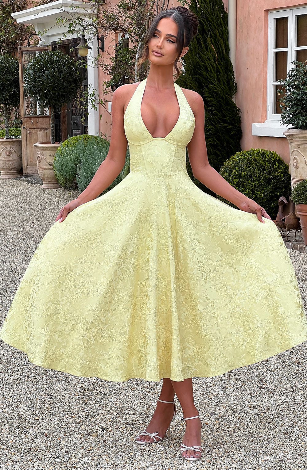 ALMIRA - VESTIDO MIDI VINTAGE SWEETHEART