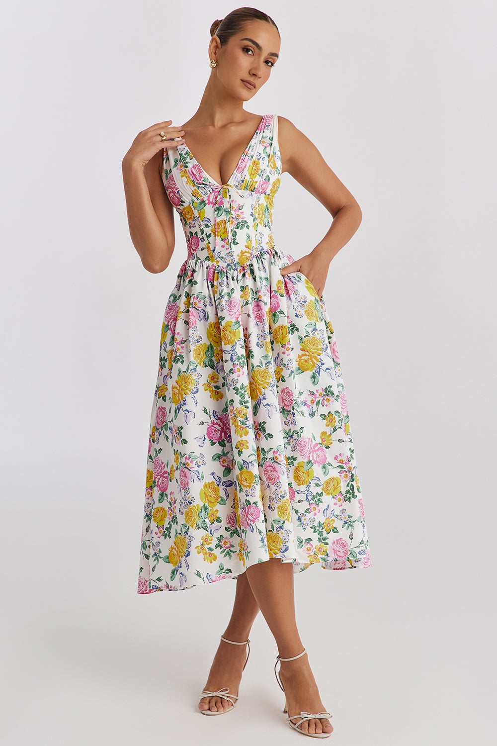 Aeliana - Vestido de Verano Elegante y Favorecedor
