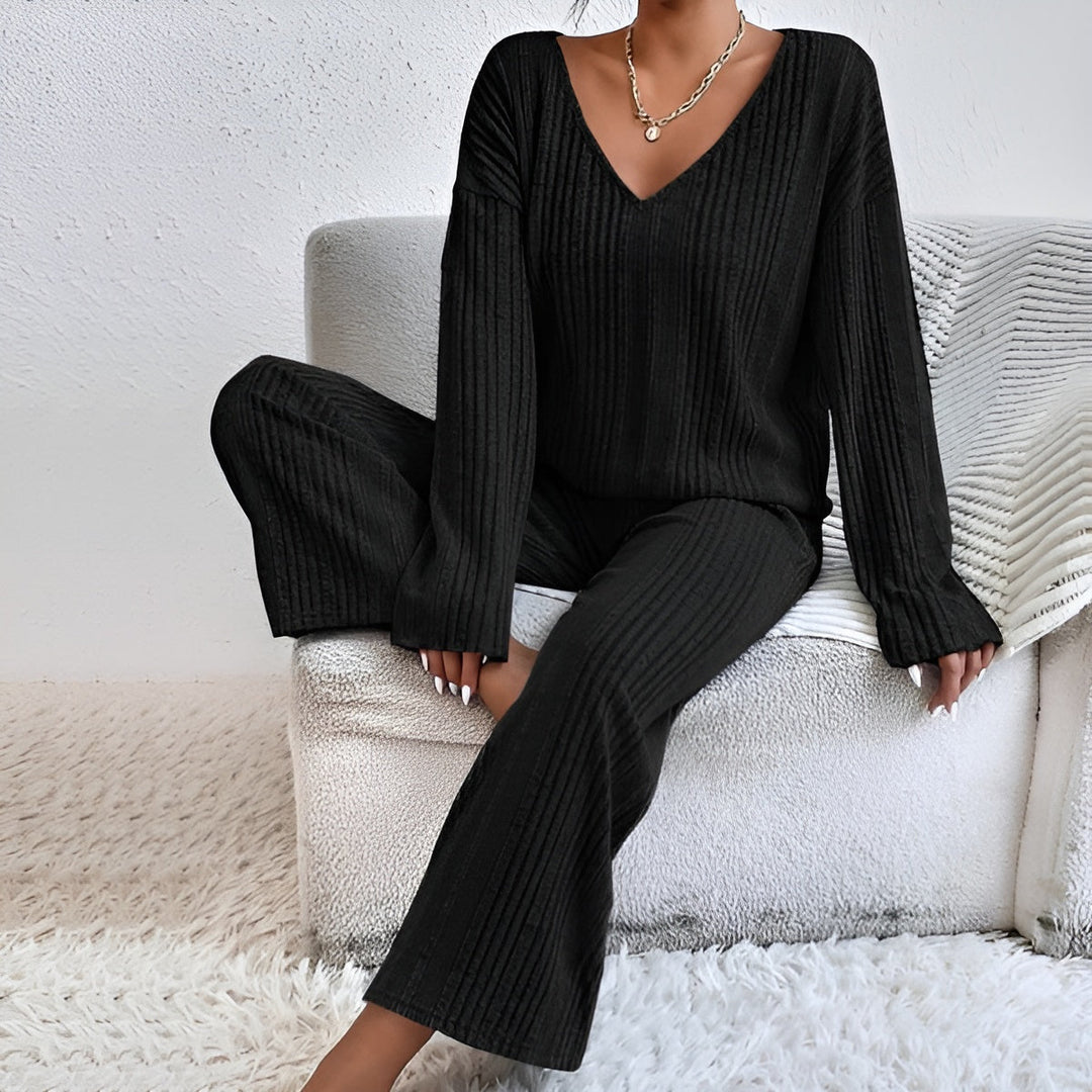 WINNIE | CONJUNTO DE PUNTO SUAVE PARA MUJER