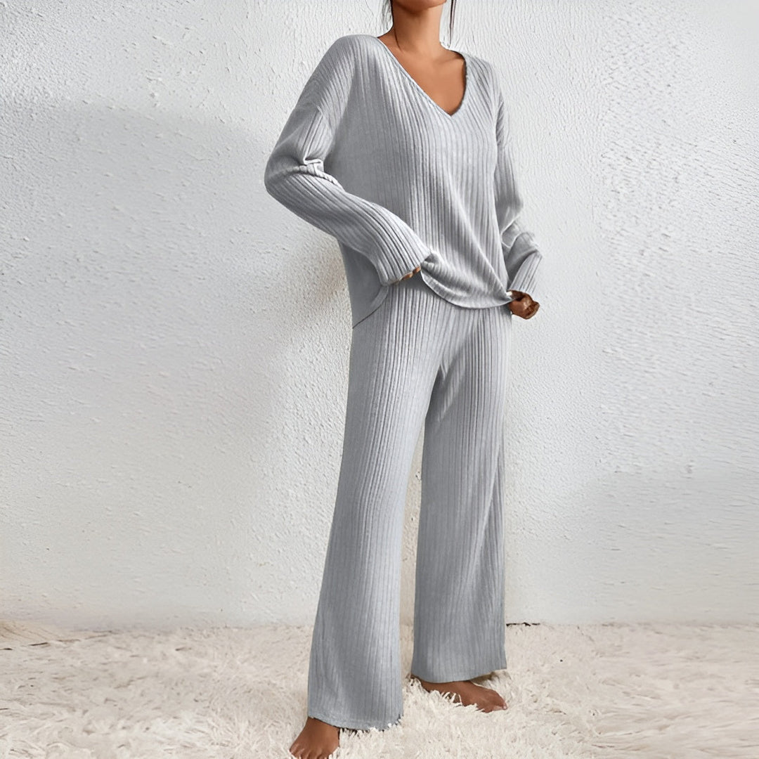 WINNIE | CONJUNTO DE PUNTO SUAVE PARA MUJER