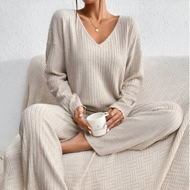 WINNIE | CONJUNTO DE PUNTO SUAVE PARA MUJER