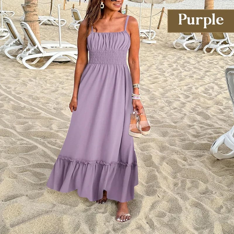 MONROE - VESTIDO MAXI CAMI FLORAL ELEGANTE