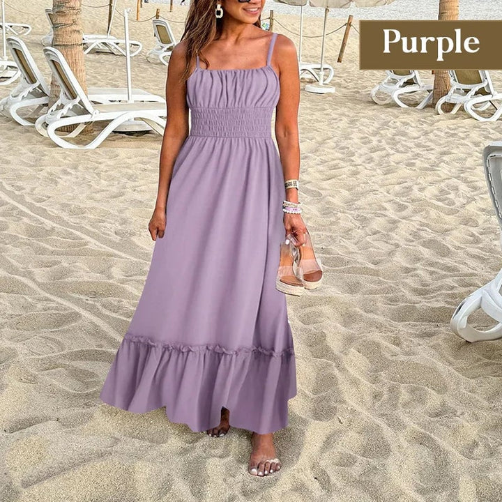 MONROE - VESTIDO MAXI CAMI FLORAL ELEGANTE