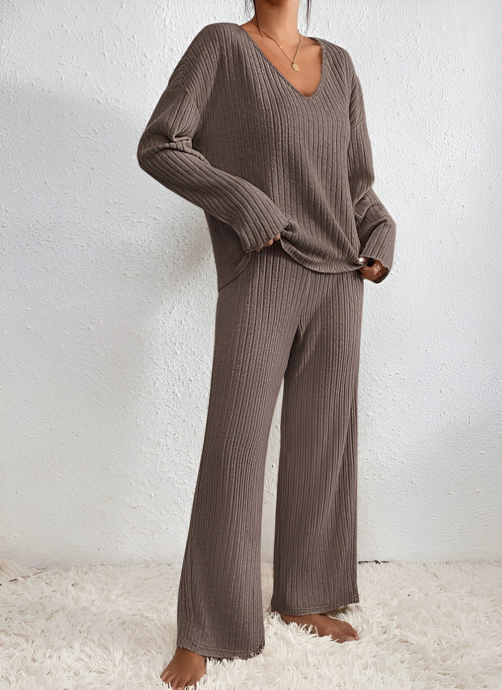 WINNIE | CONJUNTO DE PUNTO SUAVE PARA MUJER