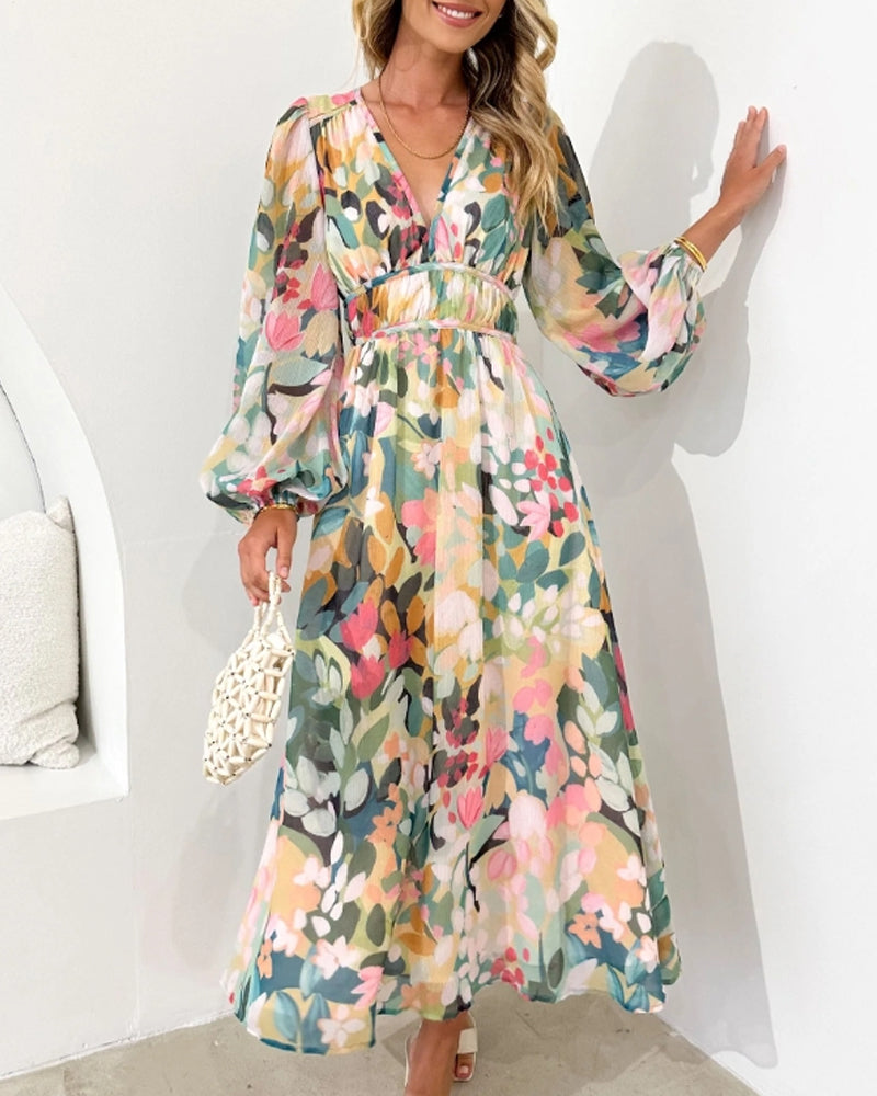 Lot | Vestido Floral Elegante