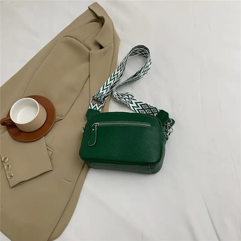 MOLLY - BOLSO BANDOLERA DE CUERO CLÁSICO