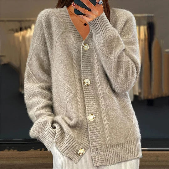 ROXIE - CARDIGAN DE CACHEMIR SUAVE AL TACTO