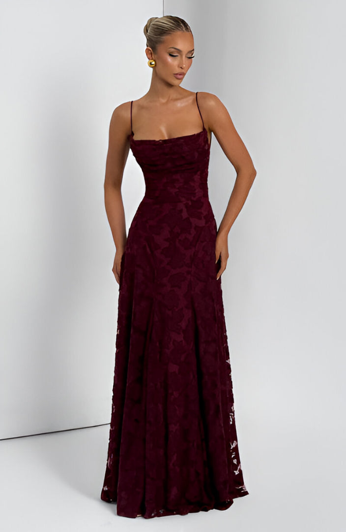 ELOISA - VESTIDO MAXI DE ENCAJE ENAMORADO