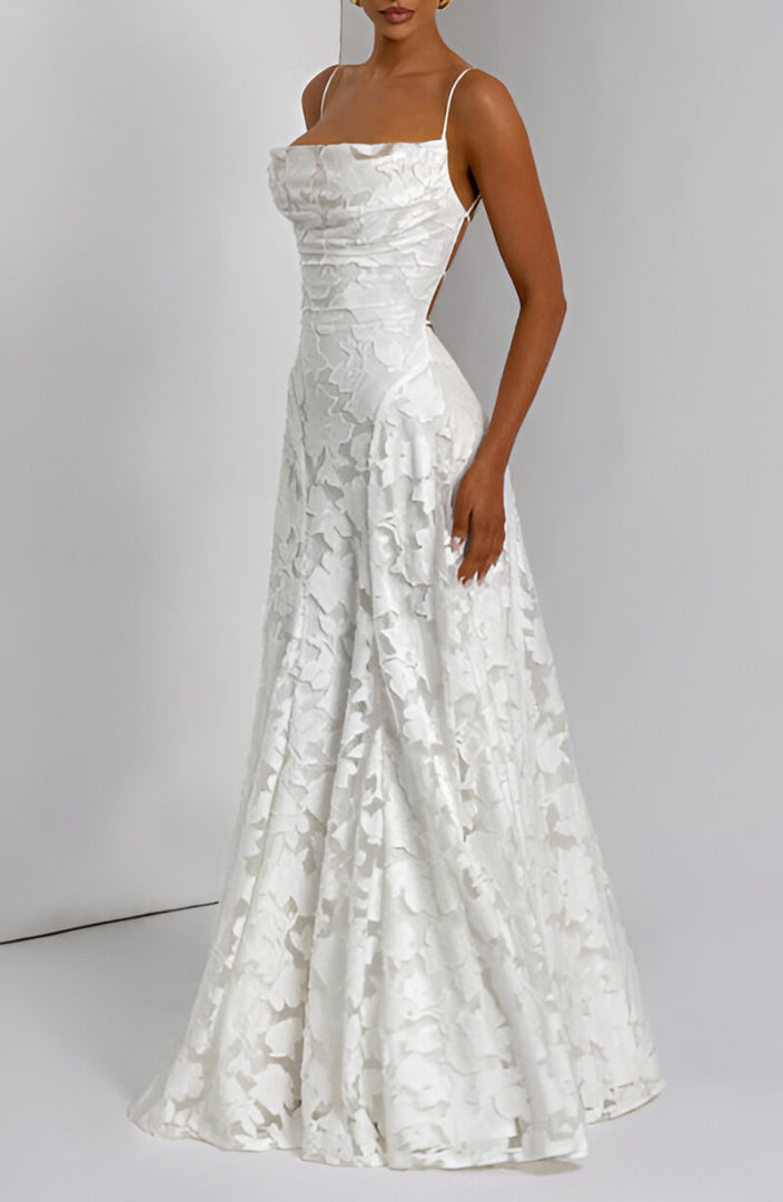 ELOISA - VESTIDO MAXI DE ENCAJE ENAMORADO