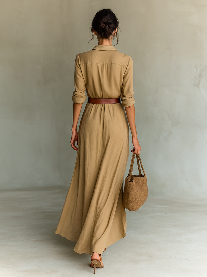 AFRODITA - EL VESTIDO MAXI ENCANTO SEDOSO