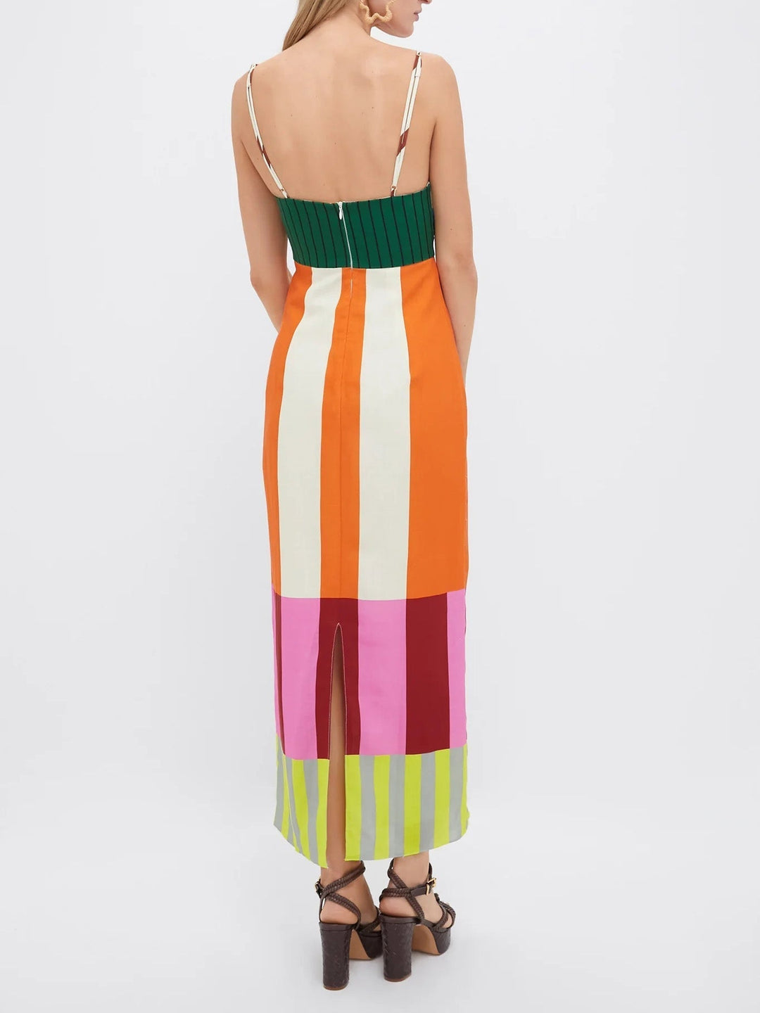 JULIETA - VESTIDO MAXI BOHO DE CAPAS SIENNA BLOOM