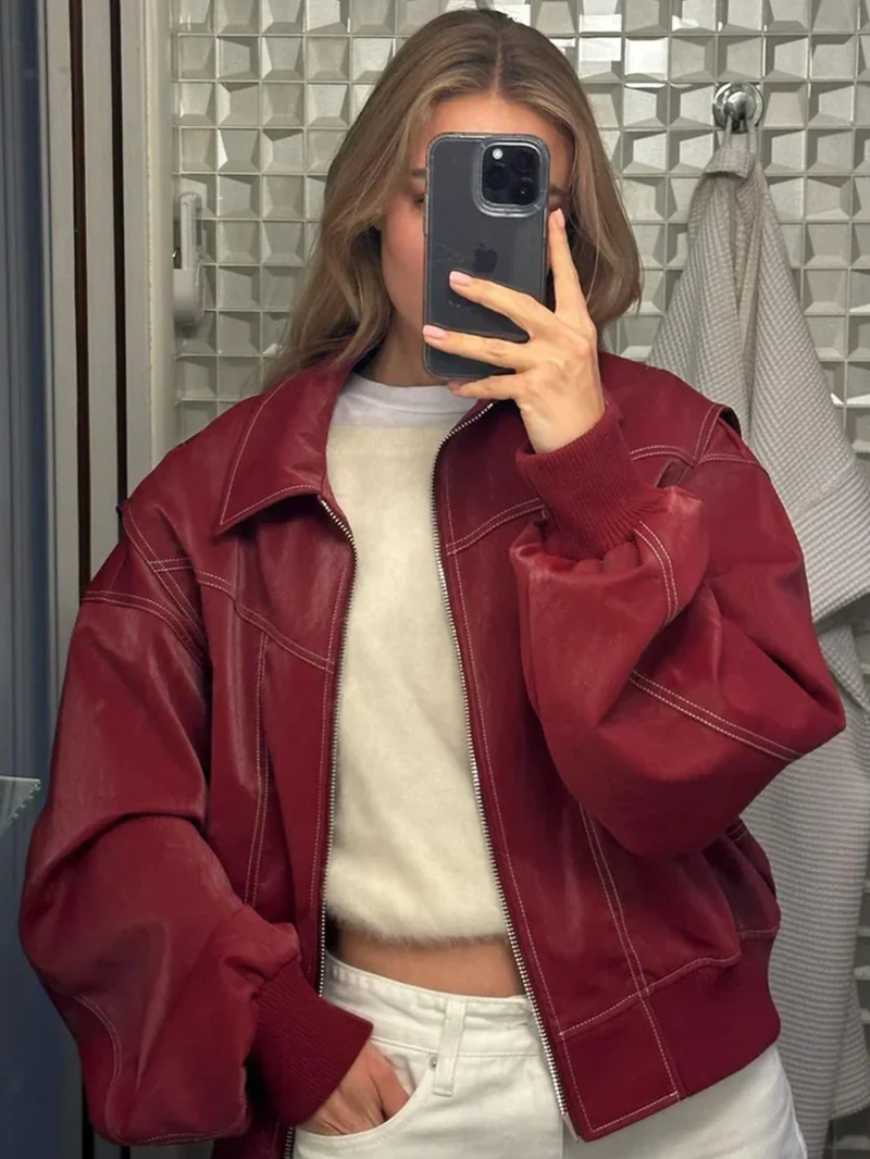 NALIYAH - CHAQUETA ROMPEVIENTOS OVERSIZED CON BLOQUES DE COLOR