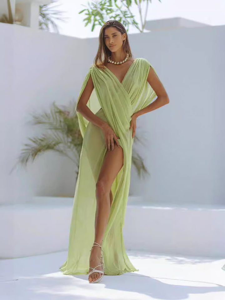 Jaya - Vestido Maxi Sexy Transparente