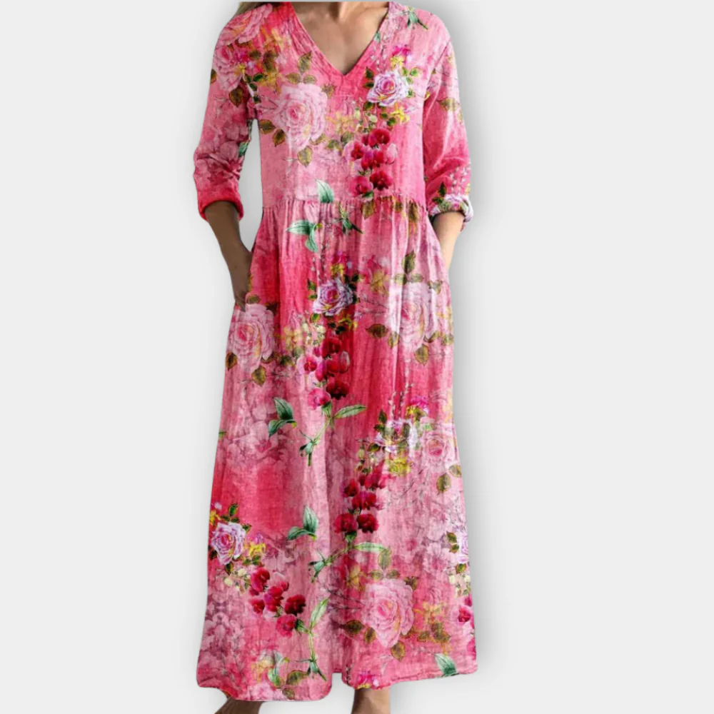 Charlee - Vestido Maxi Bohemio