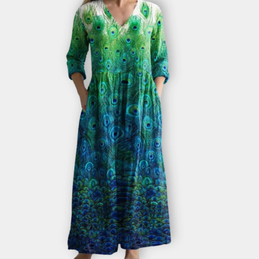 Dyla - Vestido Maxi Boho