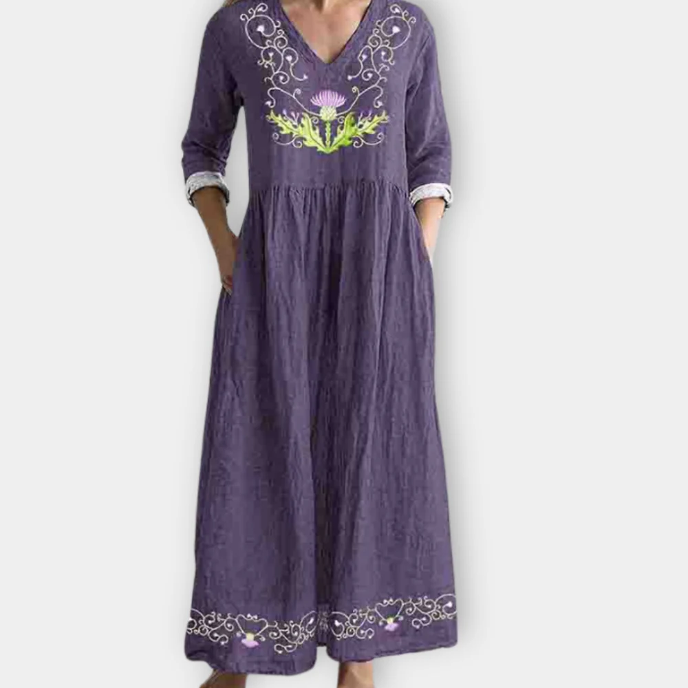 Darla - Vestido Maxi Boho