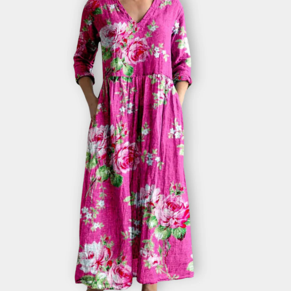 Denise - Vestido Maxi Boho