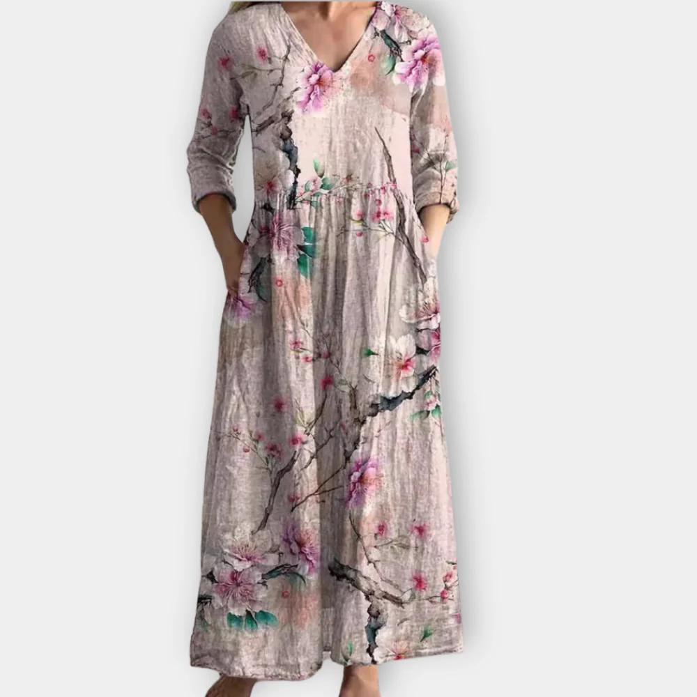 Elsie - Vestido Maxi Boho