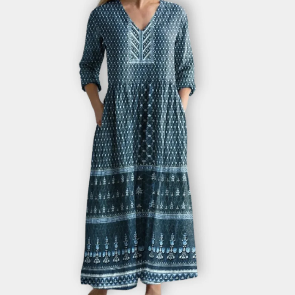 Glenda - Vestido Maxi Boho