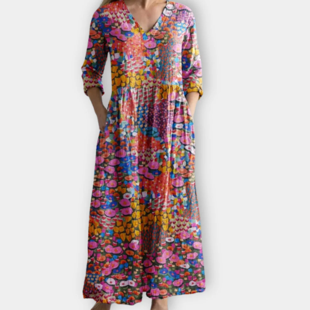 Irene - Vestido Maxi Boho