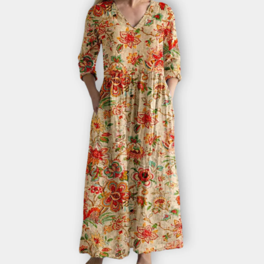 Therese - Vestido Maxi Boho