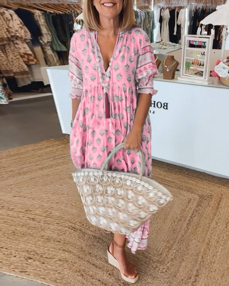 HEDELITA - VESTIDO MAXI TROPICAL ESCAPE