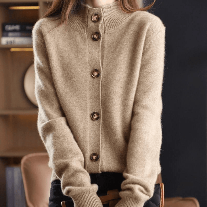 ANITA - CARDIGAN DE CACHEMIR TEJIDO