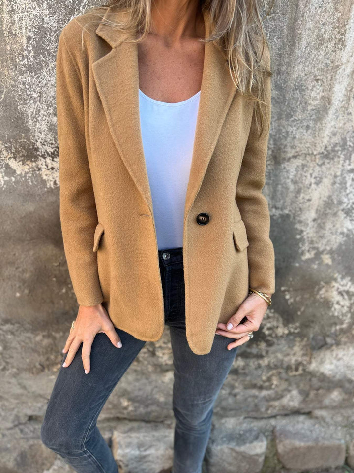 TESSA - BLAZER DE UN SOLO BOTÓN