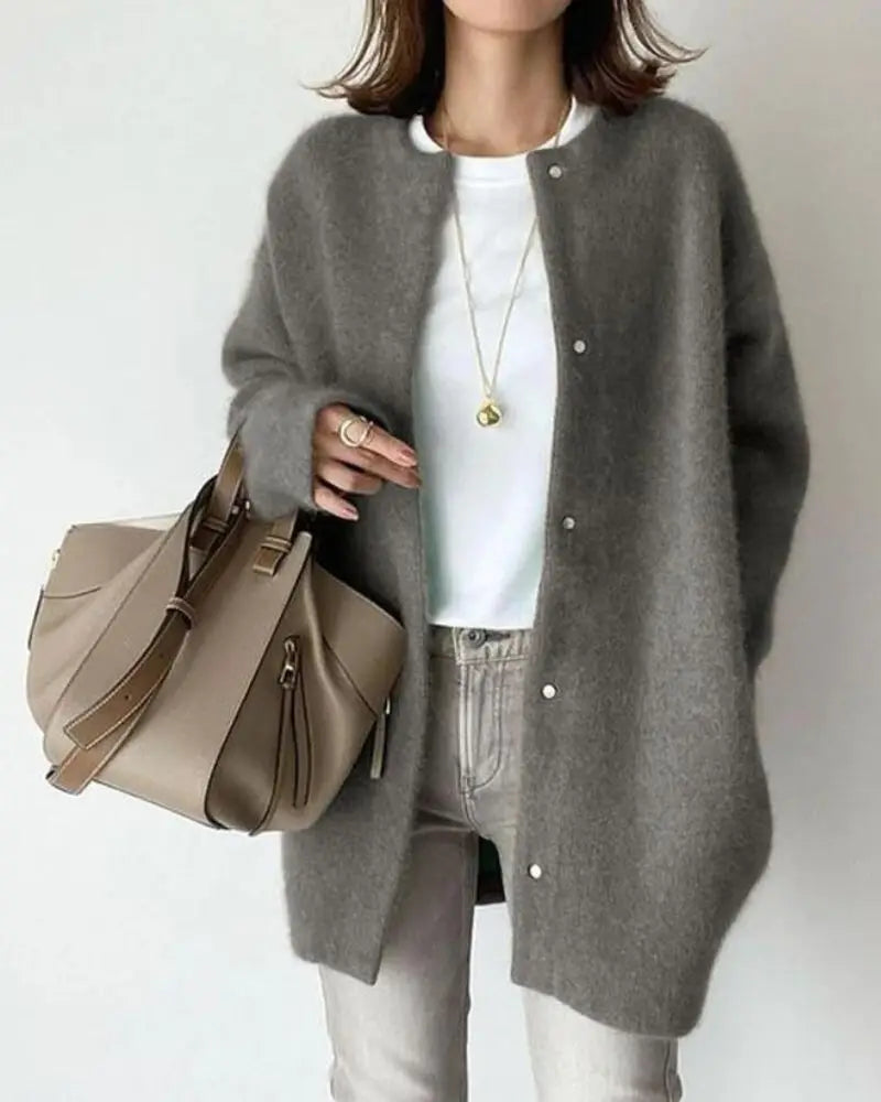 Kath | Cárdigan de Lana y Mohair para Mujer