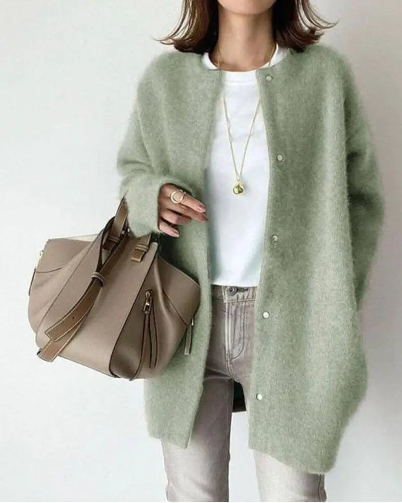 Kath | Cárdigan de Lana y Mohair para Mujer