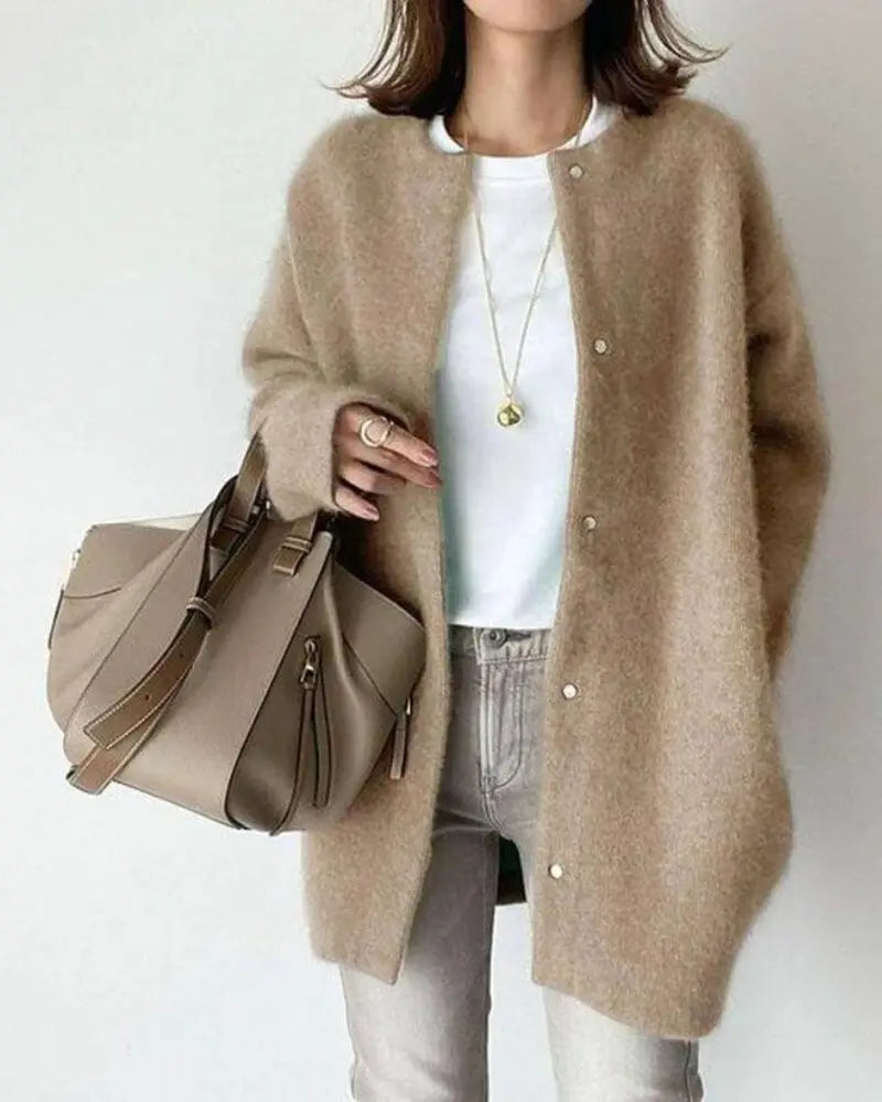 Kath | Cárdigan de Lana y Mohair para Mujer