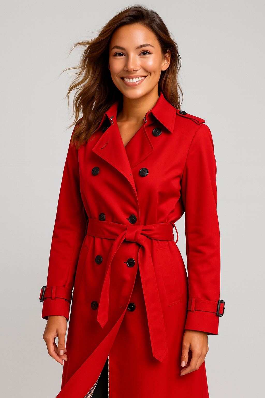 VIA - ABRIGO TRENCH ELEGANTE