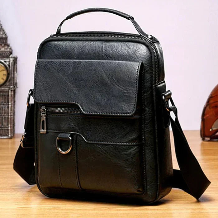 IDA - BOLSO DE CUERO DE LUJO CRUZADO