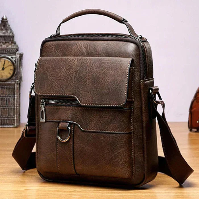 IDA - BOLSO DE CUERO DE LUJO CRUZADO