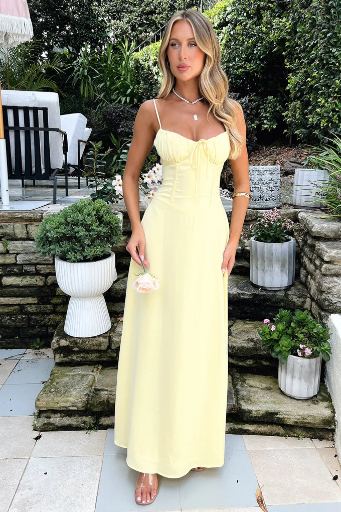DEVIAN - VESTIDO MAXI ELEGANTE Y SIN ESFUERZO