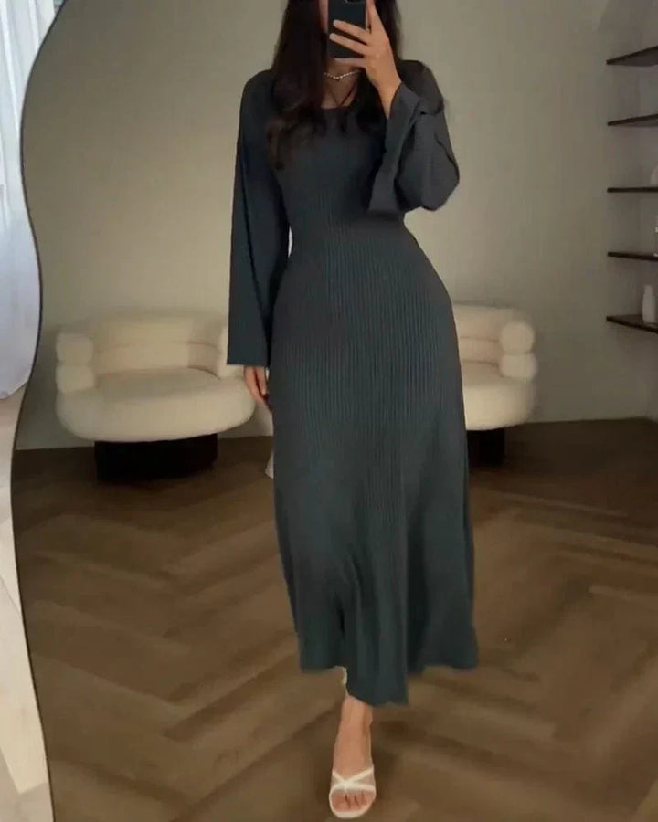 CLARE - VESTIDO ELEGANTE DE MANGA LARGA