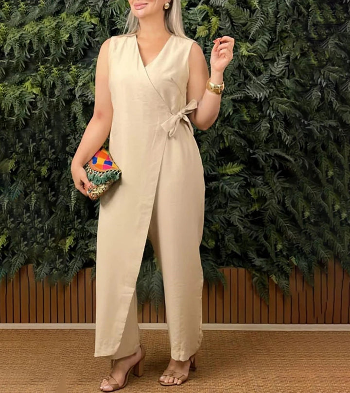 BRIANA - MONO SIN MANGAS ELEGANTE