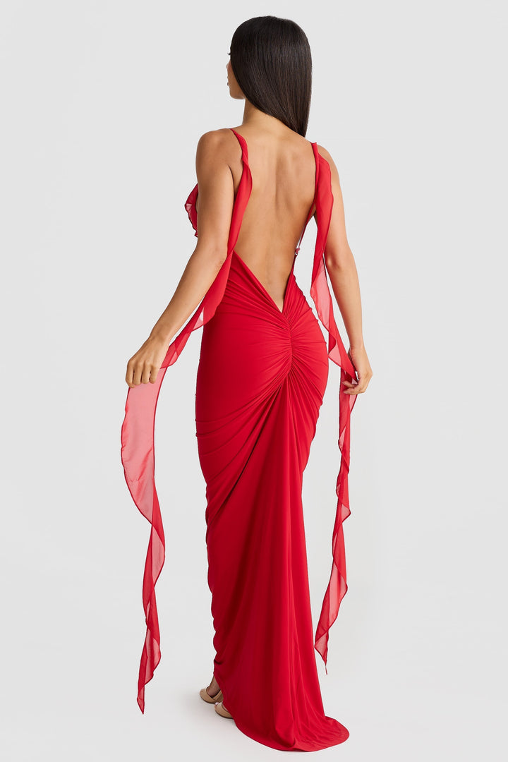 APPHIA - VESTIDO MAXI ELEGANTE Y GRACIOSO