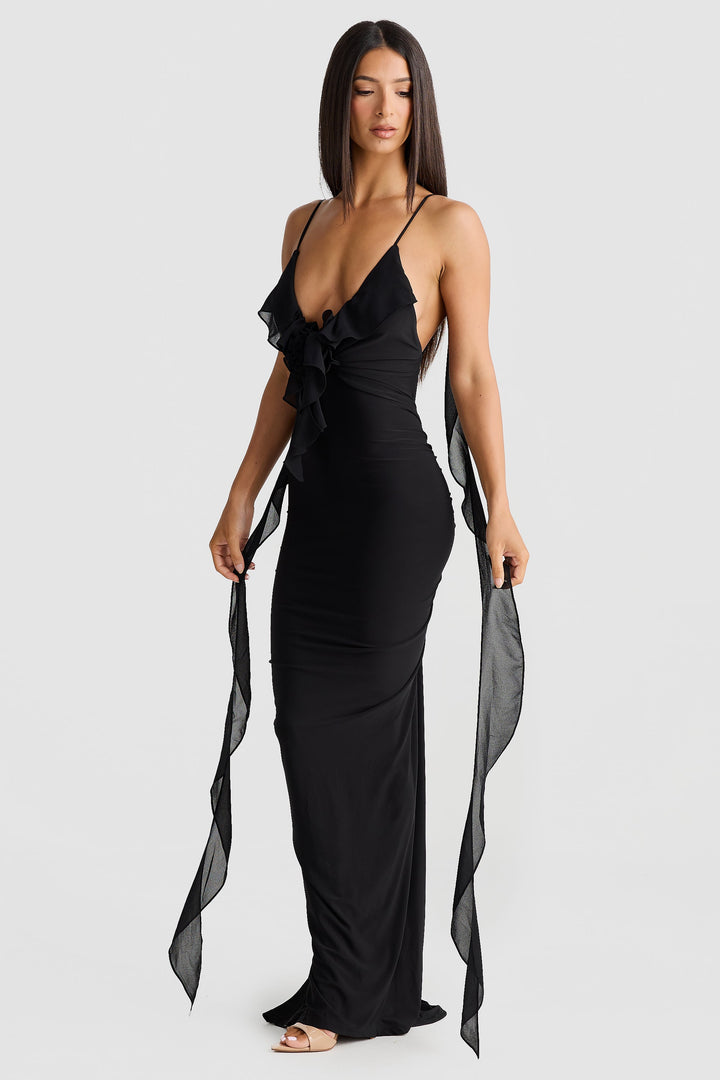 APPHIA - VESTIDO MAXI ELEGANTE Y GRACIOSO