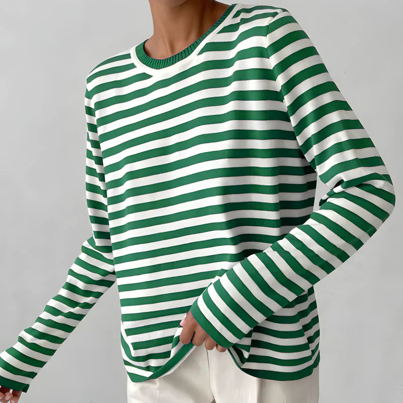 VALENTINA - CAMISA DE RAYAS MODERNA