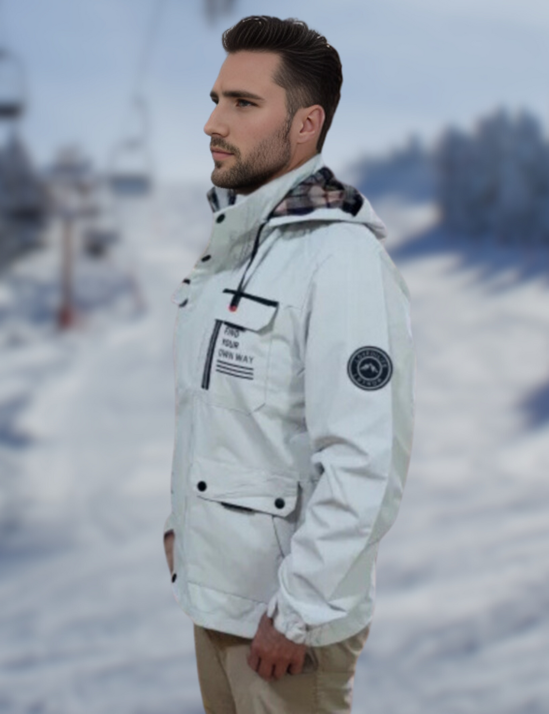 James | Chaqueta Impermeable para Hombre
