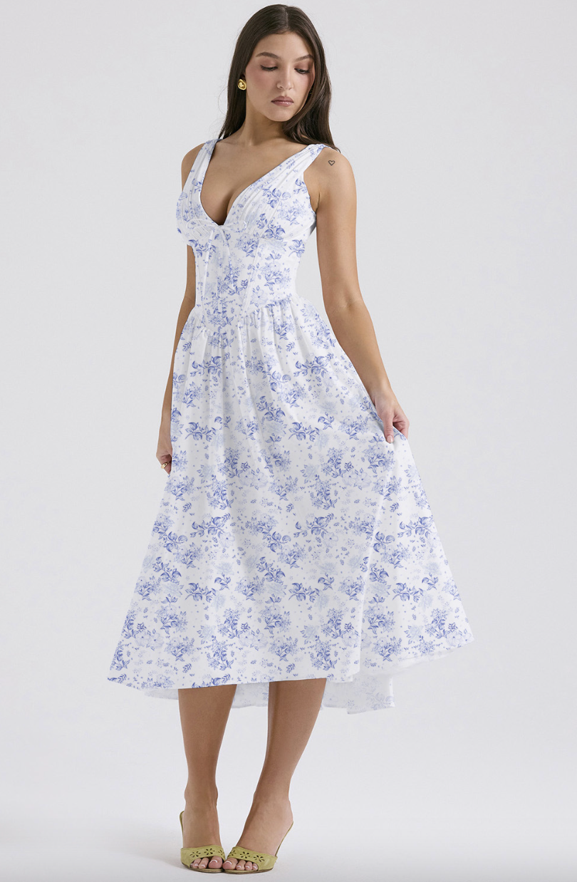 Aeliana - Vestido de Verano Elegante y Favorecedor