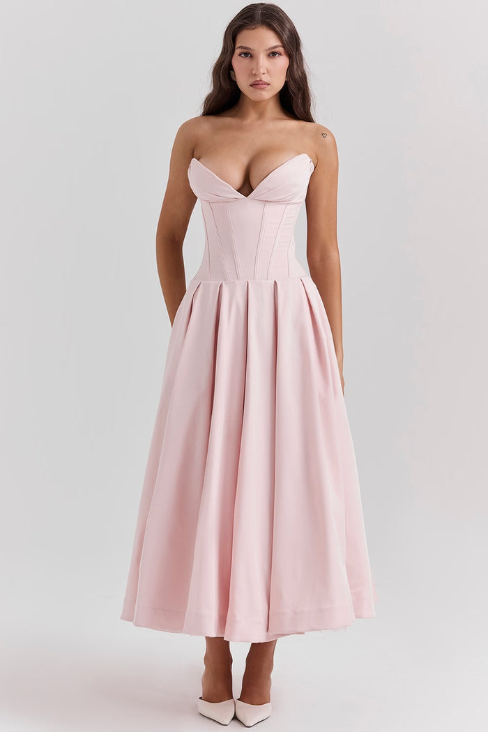 BETHY - VESTIDO DE FIESTA NEGRO CLÁSICO